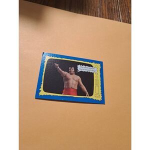 Vintage 1987 WWF Honky Tonk Man Wrestling Trading Card 73 Superstars Speak Topps